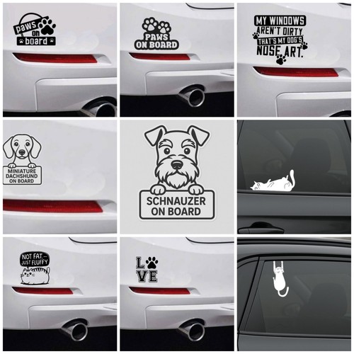 Adesivi finestrini auto cani - auto,